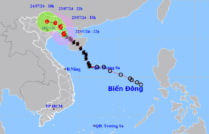 THỜI SỰ 6H SÁNG 23/07/2024: Bão số 2 đổ bộ vào tỉnh Quảng Ninh và Hải Phòng, gây mưa lớn cho vùng Đông Bắc Bộ